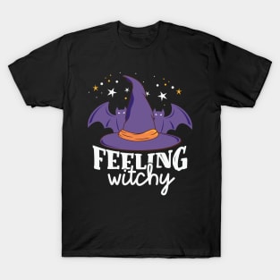 Feeling Witchy Witch Hat T-Shirt